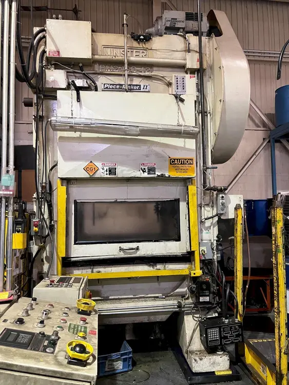 Used 1974 MINSTER P2-100-42 High Speed Production Presses Michigan US | Presses for Industry #403374