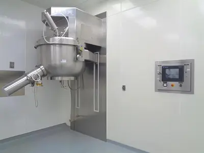 Vector Model GMX-600, 600 Liter Stainless Steel High Shear Granulator