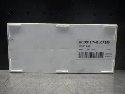 SECO Carbide Inserts QTY10 RCGS12.7-46 CP250 (LOC1434A)