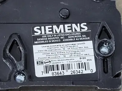 USED SIEMENS B120