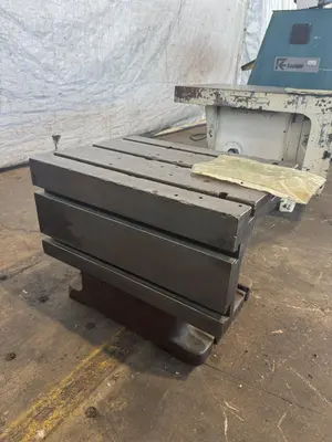 24" W X 18" D X 18" T CARLTON T-SLOTTED DRILL BOX TABLE. STOCK # 1011824