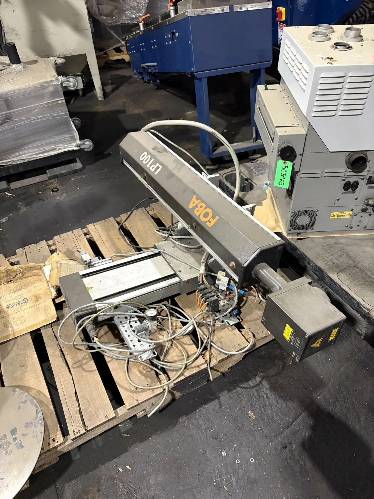 Used FOBA LP100 Laser Markers South Carolina US | ESS Industrial Equipment Sales #1232903