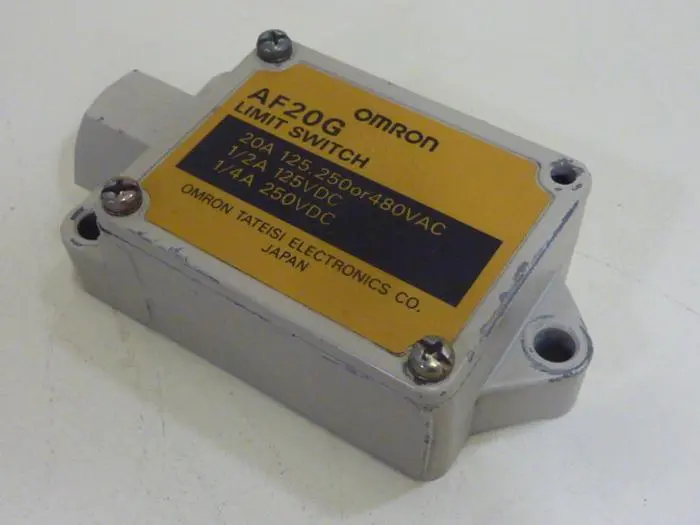 Used OMRON AF20G NJ5-RS Relays & Switches Michigan US | Ideal Machinery #582735