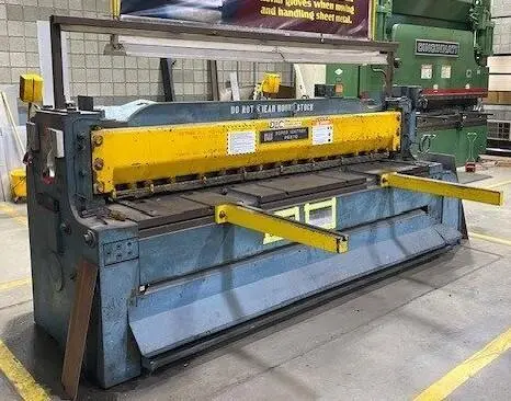Used ROPER WHITNEY PEXTO 10-U-8 Power Squaring Shears (Gauge) | CW WOOD MACHINERY #475188