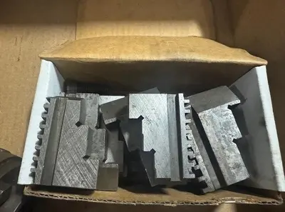 USED SET OF 3 CNC LATHE CHUCKS