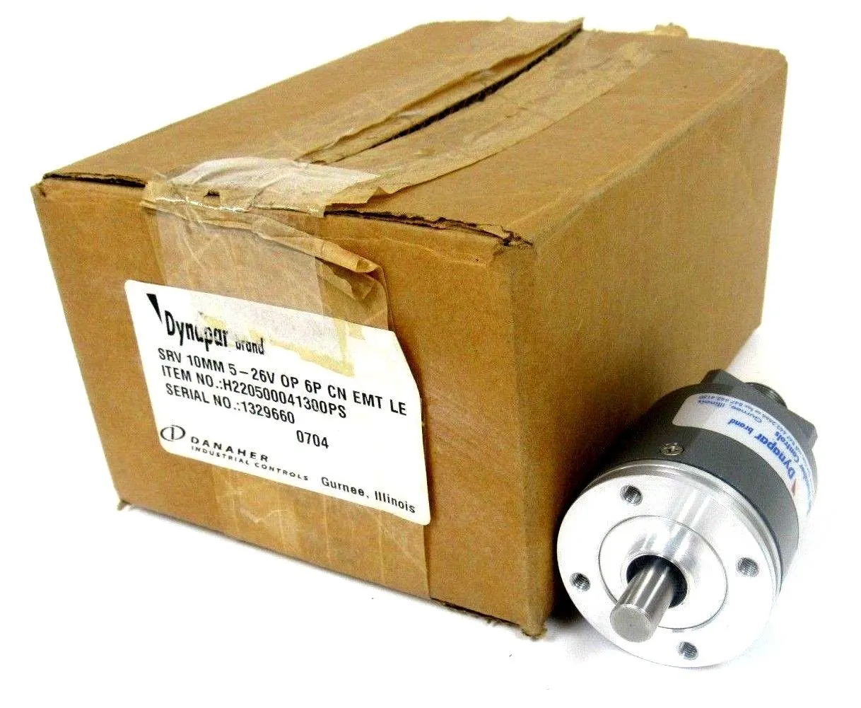 NEW DYNAPAR H220500041300PS ENCODER SRV 10MM 5-26V OP 6P CN EMT LE
