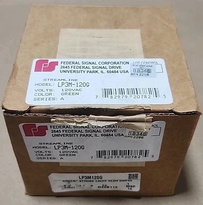 NEW Federal Signal LP3M-120G