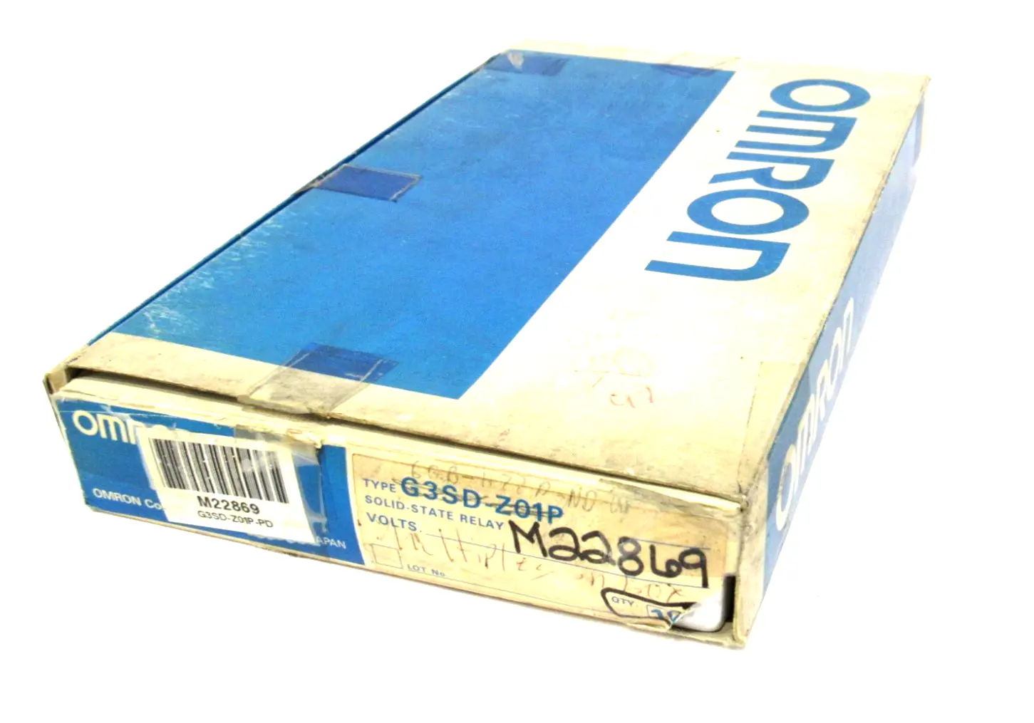 BOX OF 100 NEW OMRON G3SD-Z01P RELAYS G3SDZ01P