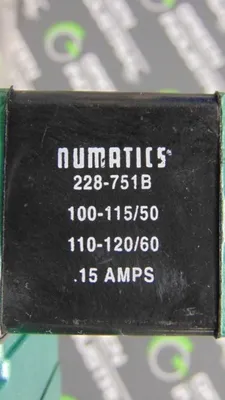 Numatics A23BB4008 Sol-Pilot Valve 150PSIG-AIR .16A 120V 50/60Hz Used