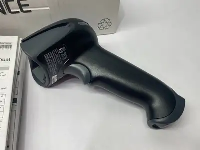USED KEYENCE HANDHELD CODE SCANNER/READER, 0-114MM READING