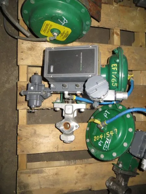 Fisher 1" V200 V-Ball Control Valve