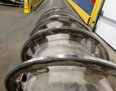 Sharples P5400 conveyor only, 316SS.