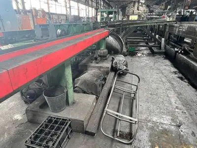 Used SAMUEL PLATT BRIGHT BAR DRAWING, STRAIGHTENING & SAWING LINE (14722) Draw Benches Connecticut US | Machinery International LLC #1557867