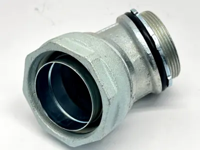 4Q4200 | Emerson  Liquidtight Connector 45 Degree Raintight 2" - New Other