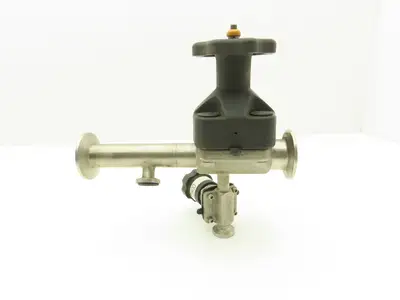 ITT 1-316L RA35MAX-CWP150 316L Pure-Flo Valve Manuel 1" Pas  Stainless  .86" ID