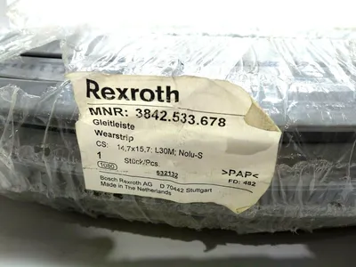 3 842 533 678 | Bosch Rexroth 3842533678 Sliding Rail VFS-STS 30m Length - New Other