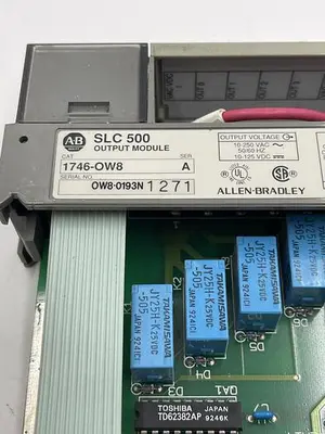 Used ALLEN-BRADLEY ALLEN-BRADLEY 1746-OW8 SER A PLC Input & Output | ND Industrial Surplus #1215011