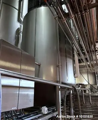 Used Mueller 4,150 Gallon Brewery Fermenter – Stainless Steel Tank