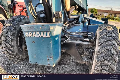 Used 1993 GRADALL 534C-6 Telehandlers Michigan US | Proxy Equipment #1378325