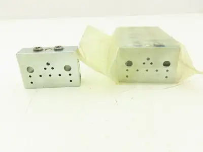 DropsA SX1-20 Modular Lubricator Divider Valve Block 1/8" BSP Lot of 6