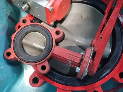 Butterfly Valves W/ Actuator