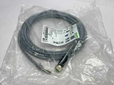 NEW MURRELEKTRONIK SINGLE ENDED M12 FEMALE CORDSET 0° A-COD.