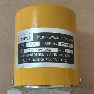 NEW Shinnichi Dennetsu Industries SND-1411 PUS