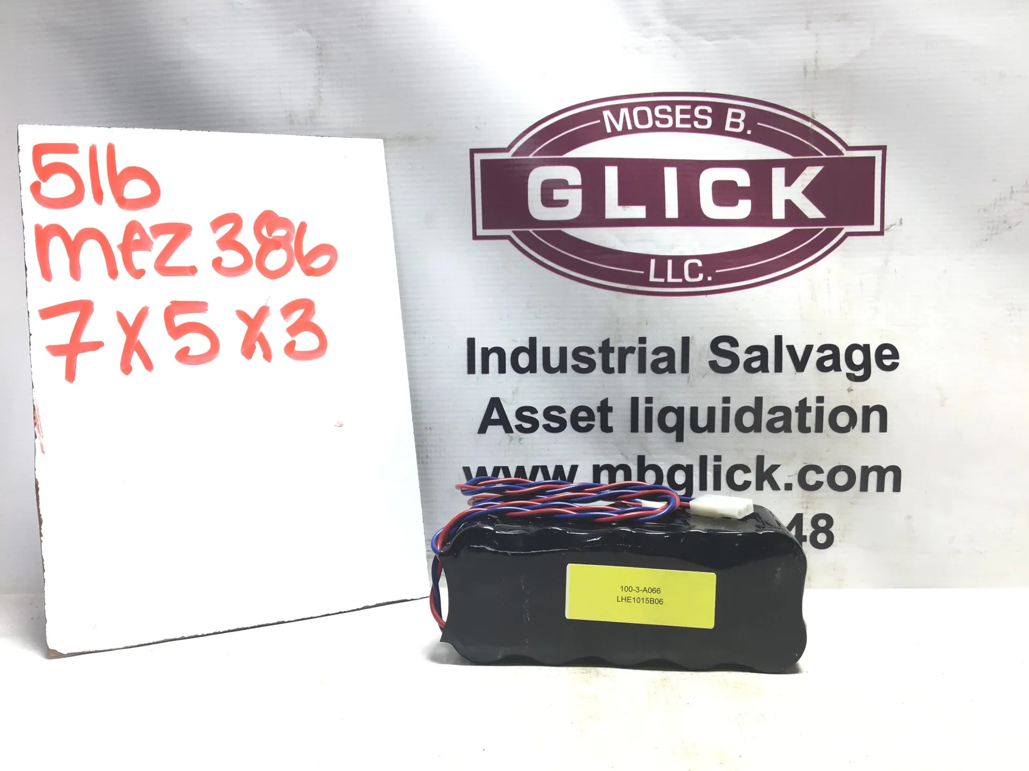 BATTERY PACK 100-3-A066 LHE1015806 NEW!