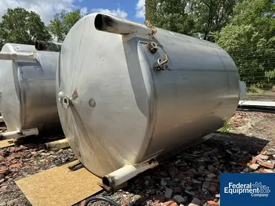 USED Walker 4,500 Gal Walker Stainless Mix Tank, S/S