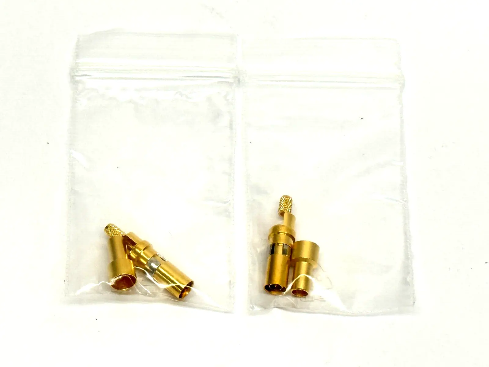 09030006160 | Harting  DIN 41612 Connectors Coaxial Contacts Type M Male LOT OF 2 - New
