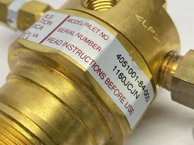 4051001-84-000 | Controls Corp  405 Series Gas Regulator 3000 PSIG Max - Used