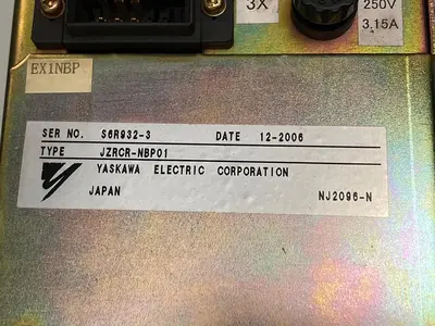Used YASKAWA JZRCR-NBP01 Misc Electrical & Power Parts | Surplus Asset Holdings #1217652