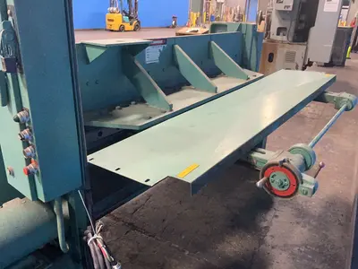 Used WYSONG 1072 Power Squaring Shears (Inch) Ohio US | HGR 24 #1322833