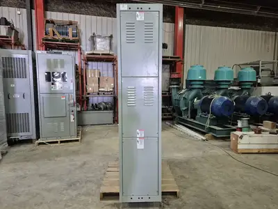 Double Fused Interrupter Switch 5 kV, 4160 Volts & Conduit Cabinet