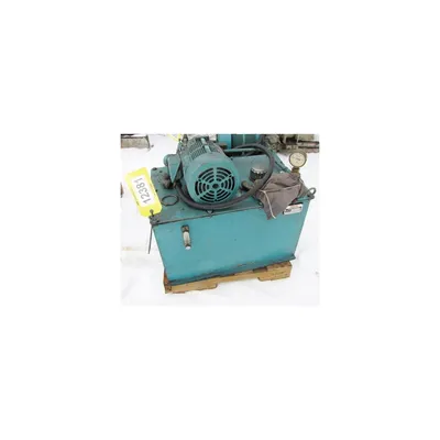USED 2HP NACHI VARIABLE VANE HYDRAULIC PUMP PACKAGE - SERIES VDR