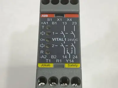 2TLA020052R1000 | ABB  Ver H Cat 4 Jokab Safety Vital 1 Safety Unit - Used