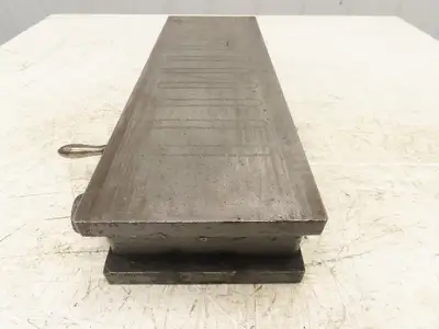 Brown & Sharpe 6"x18" Rectangular Permanent Magnetic Chuck 3.5"H Surface Grinder