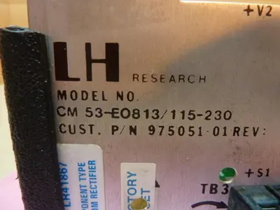 USED LH RESEARCH CM 53-E0813