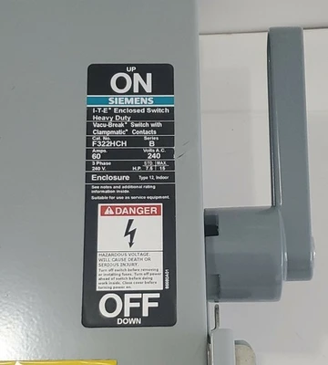 NEW Siemens F322HCH