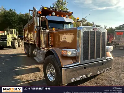 Used 2019 PETERBILT 389L Dump trucks Pennsylvania US | Proxy Equipment #1378473