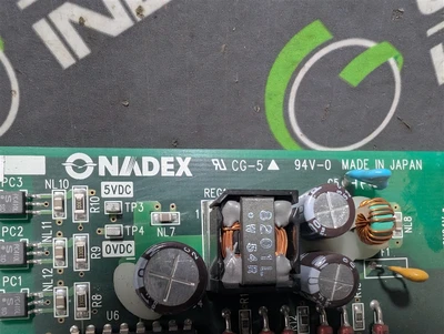 Nadex PC-1002A-00A Welding Controller Option Board A5-3062-44 Used