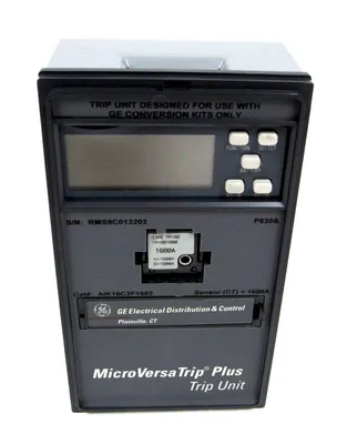 USED GENERAL ELECTRIC AIK16C3F1602 MICROVERSATRIP PLUS UNIT 1600A-1600A
