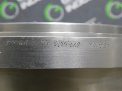 Gem Trim 5154-009 Control Valve Part Titanium Gr.2 ID5" OD8.5" H2.6" New
