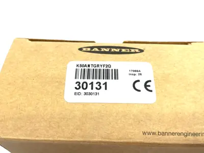 NEW BANNER ENGINEERING EZ-LIGHT 50MM MULTI-INPUT MULTI-COLOR TOUCH BUTTON 30131