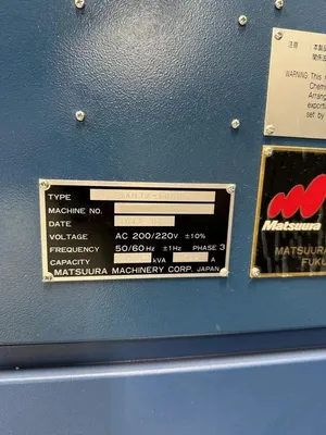 2012 MATSUURA MAM72-100H Machining Centers, Horizontal | Machnet (6)