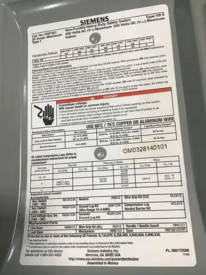 USED SIEMENS HNF361 VBII