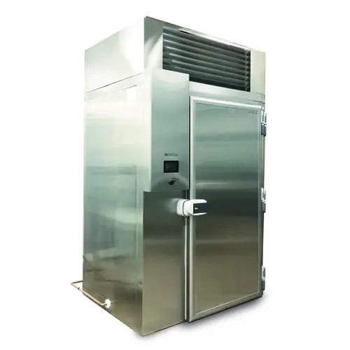 Infrico IBC-ABT202CBI 55 1/8" Floor Model Roll In Blast Chiller/Shock Freezer - (20) Pan Capacity, 220v/3ph