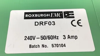 Roxburgh EMC DRF03 FILTER 240V 3A 3E-48