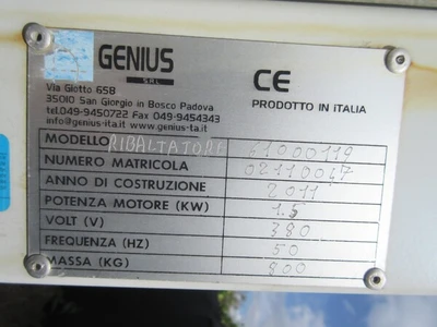 USED 2011 GENIUS RIBALTATORE 61000119