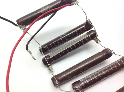 USED OHMITE RESISTOR 25 OHM SET OF 8